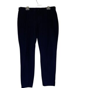 Lauren Ralph Lauren‎ Navy Mens Pants 38x30 Casual Cotton Nylon Comfort Waist